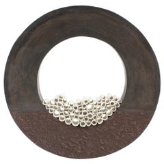 Contemporary Ceramic Sculpture, Grand Anneau Noir