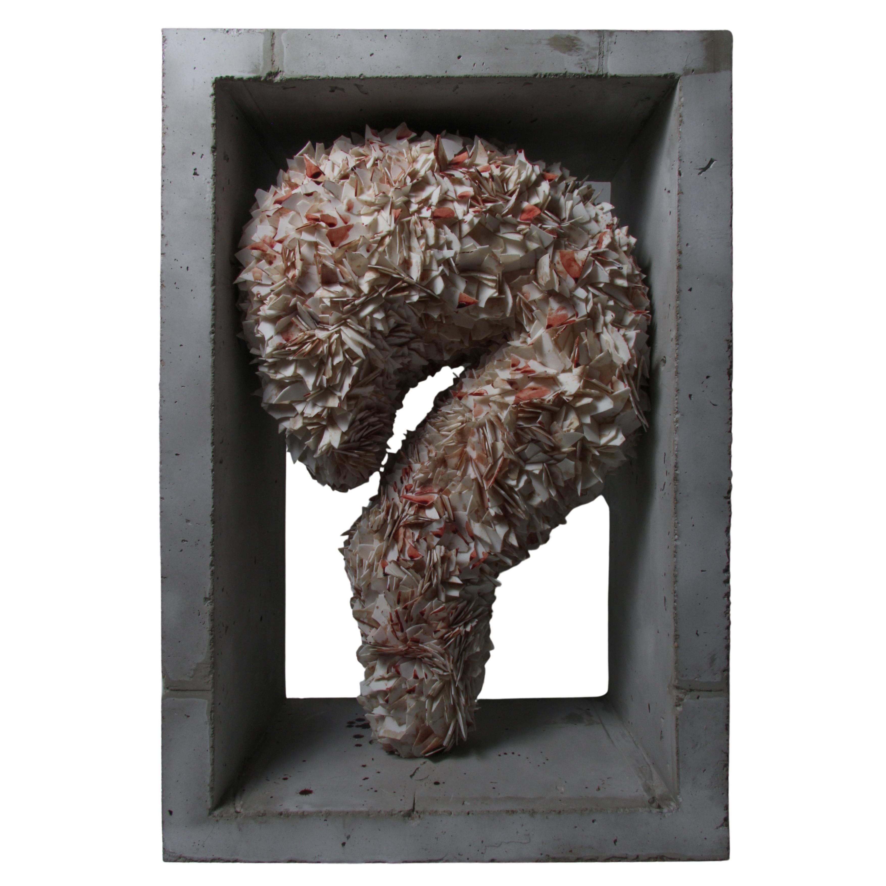 Contemporary Ceramic Sculpture Hands in Blood by Yulia Batyrova Marat Mukhametov For Sale