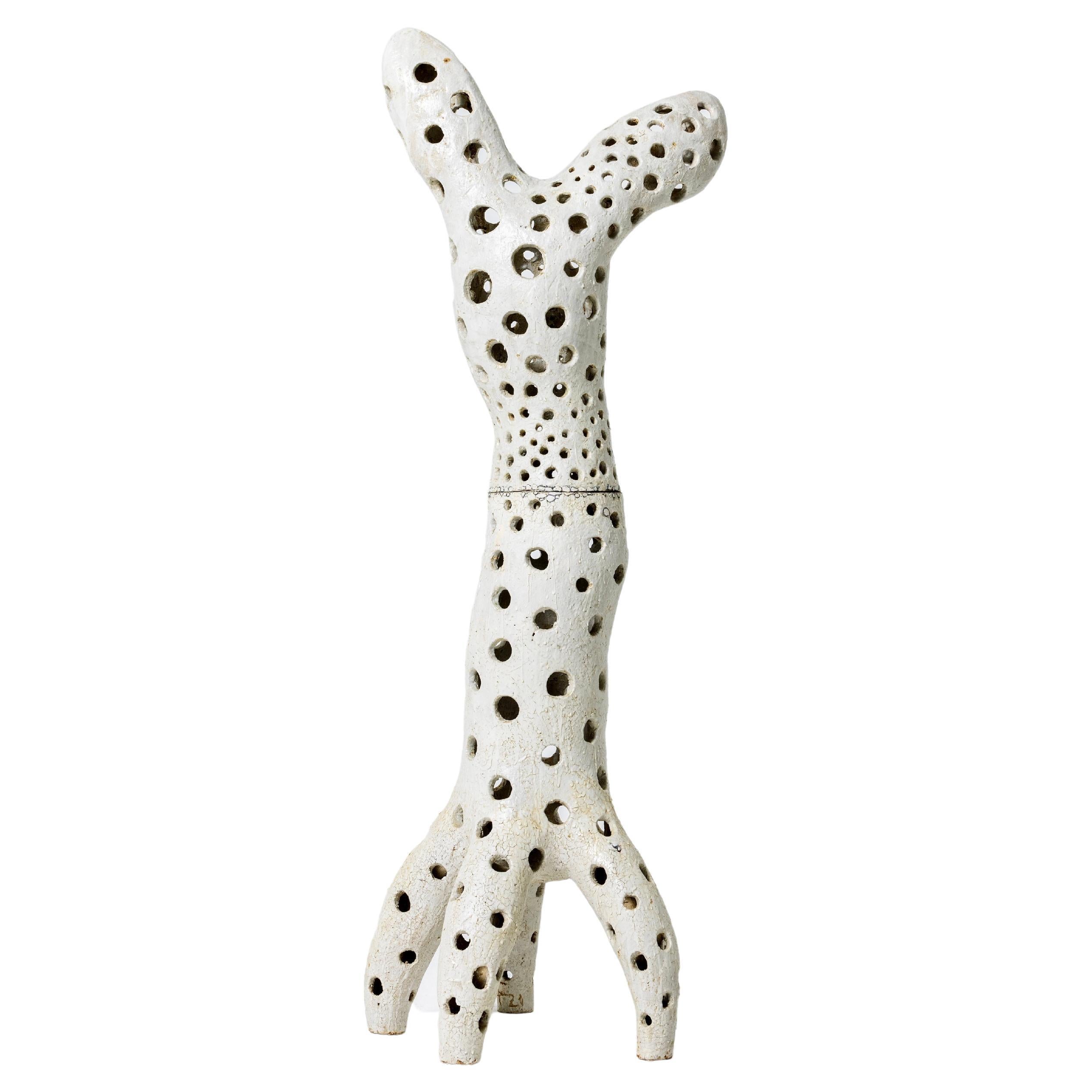 Contemporary Ceramic Sculpture "La Sirène" von Agnès Debizet im Angebot