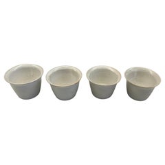 Contemporary Ceramic Set of 4 Contemporary Ceramic Pottery Cups - FD21 Clay