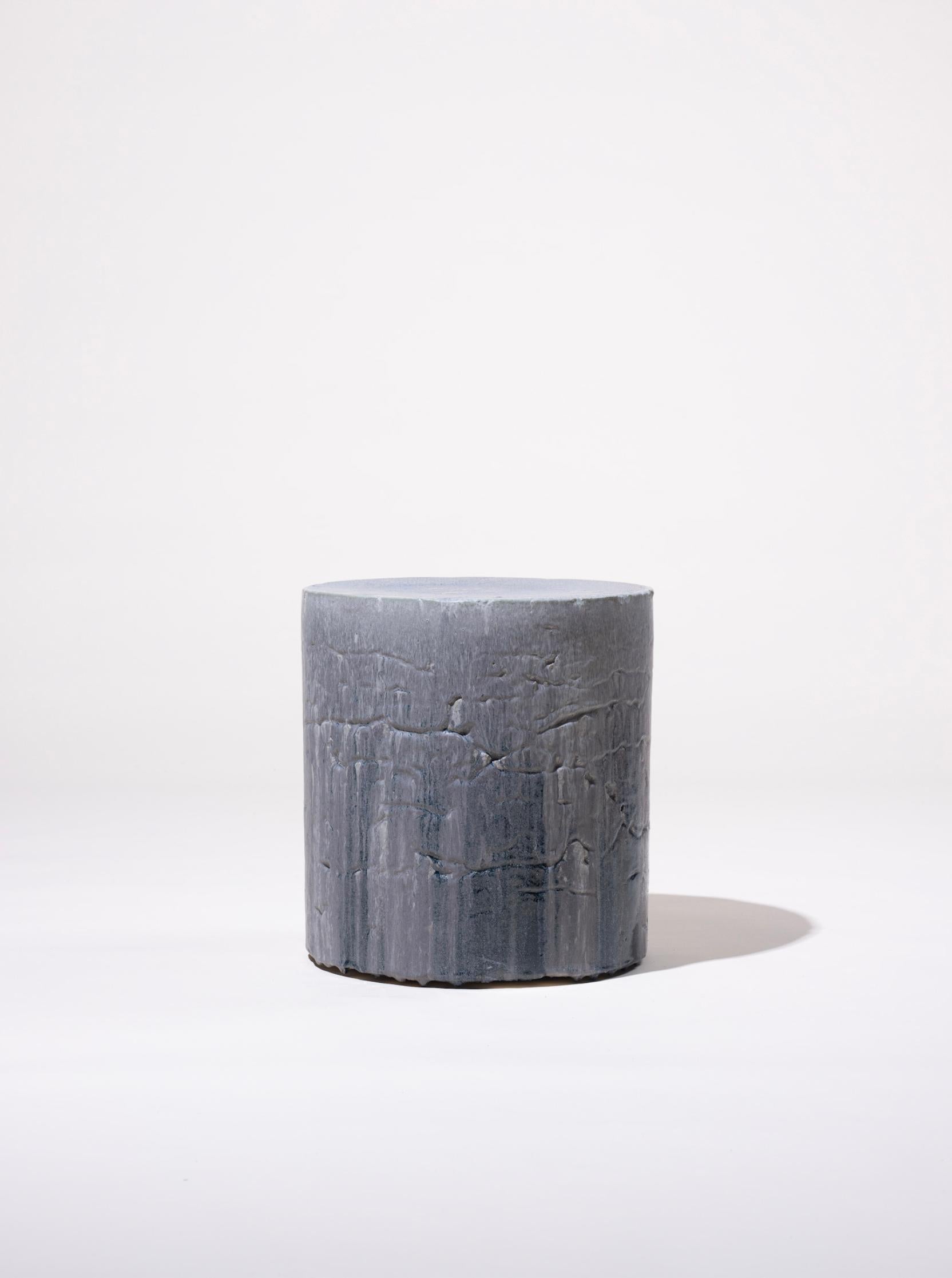 clay texture stool