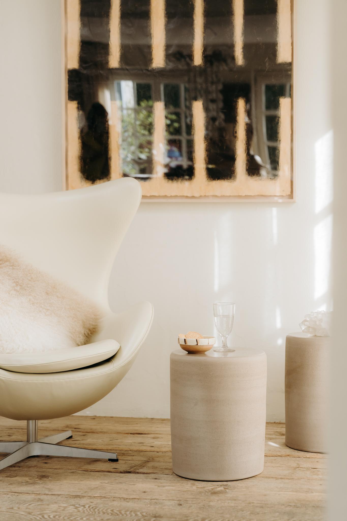 contemporary ceramic side tables/stools For Sale 4