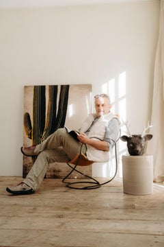 contemporary ceramic side tables/stools