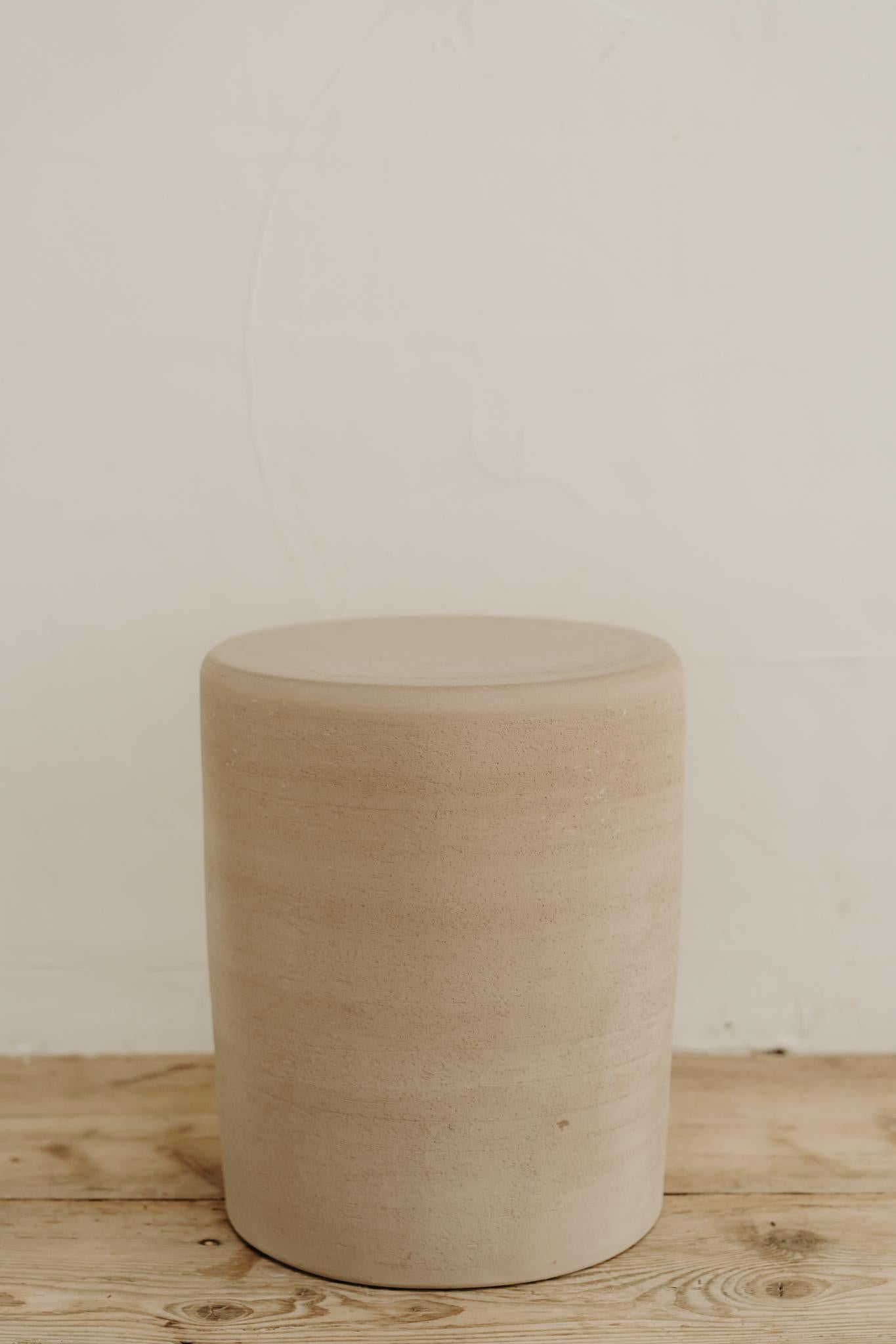 contemporary ceramic side tables/stools For Sale 3