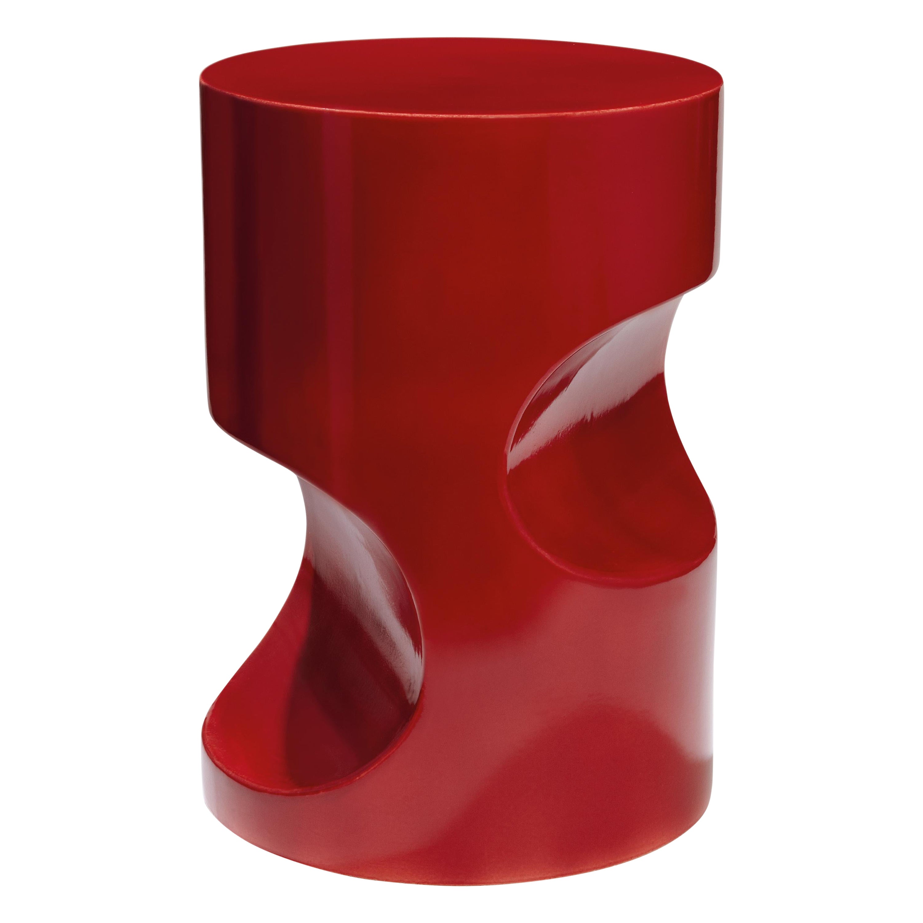 Contemporary Ceramic Stool by Hervé Langlais