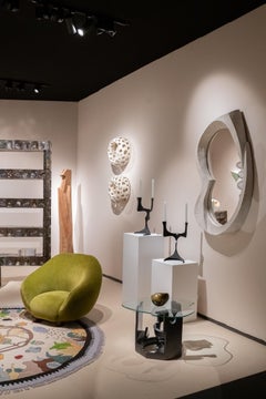 Contemporary Ceramic Table by Flavie Van Der Stigghel, France