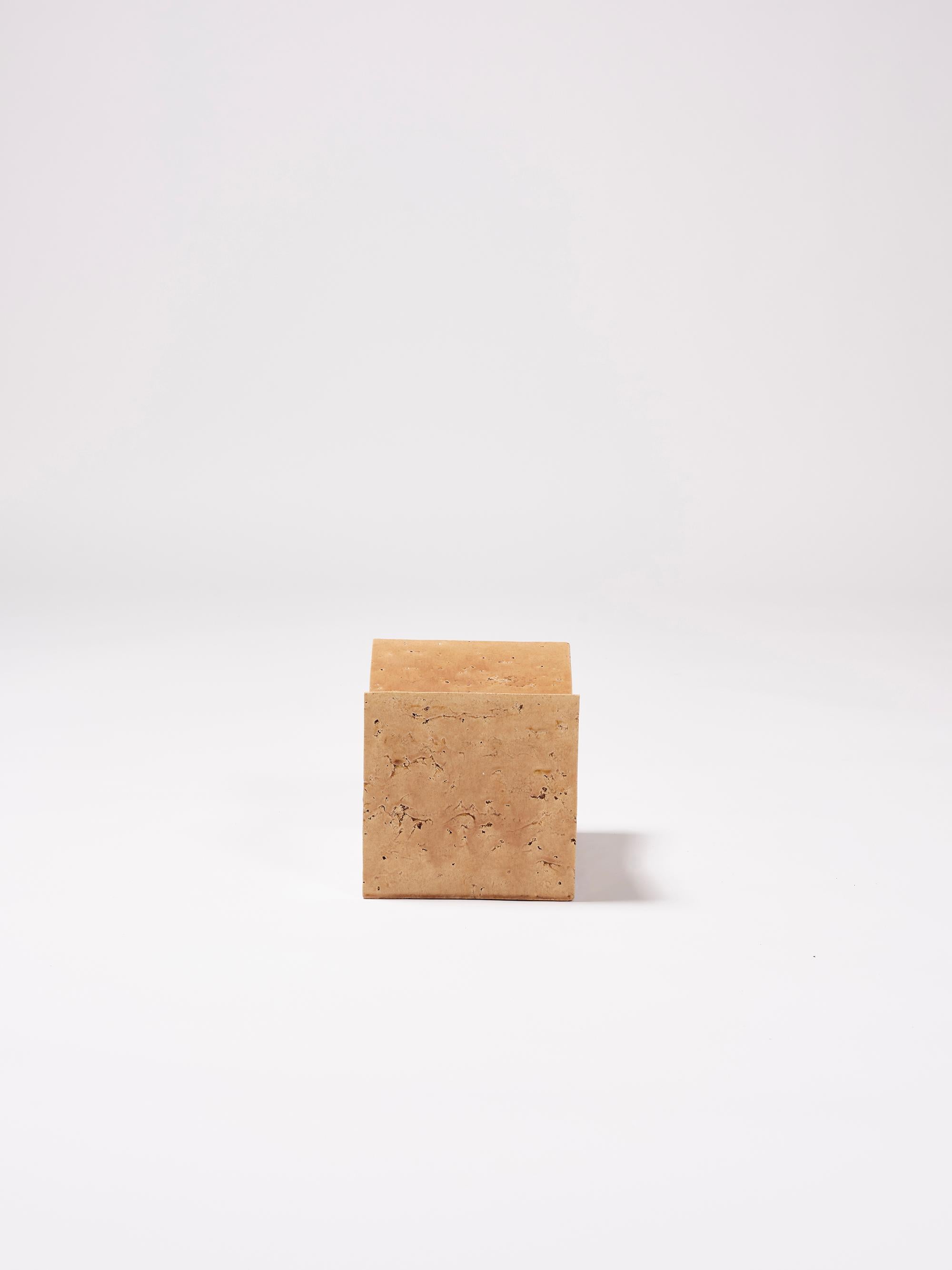 Ceramica Tavolo contemporaneo in ceramica leggio scrivania lettura terracotta smaltata Caramell in vendita