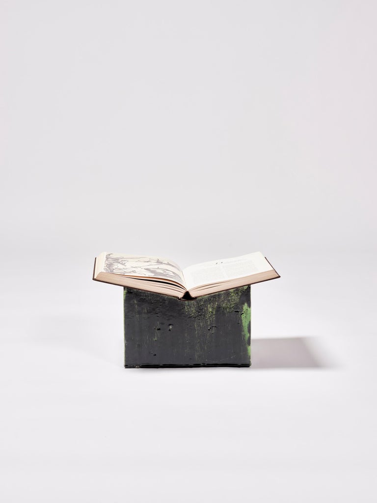 Table Lectrum Contemporary Ceramic Table Lectern Reading Desk Glazed Earthenware ...