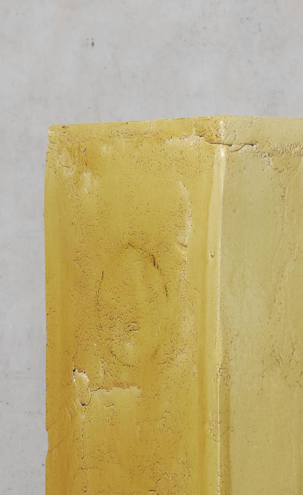 Tavolo / Prisma / Piedistallo / Colonna in ceramica contemporanea smaltata Caramello In condizioni Nuovo in vendita a Rubi, Catalunya