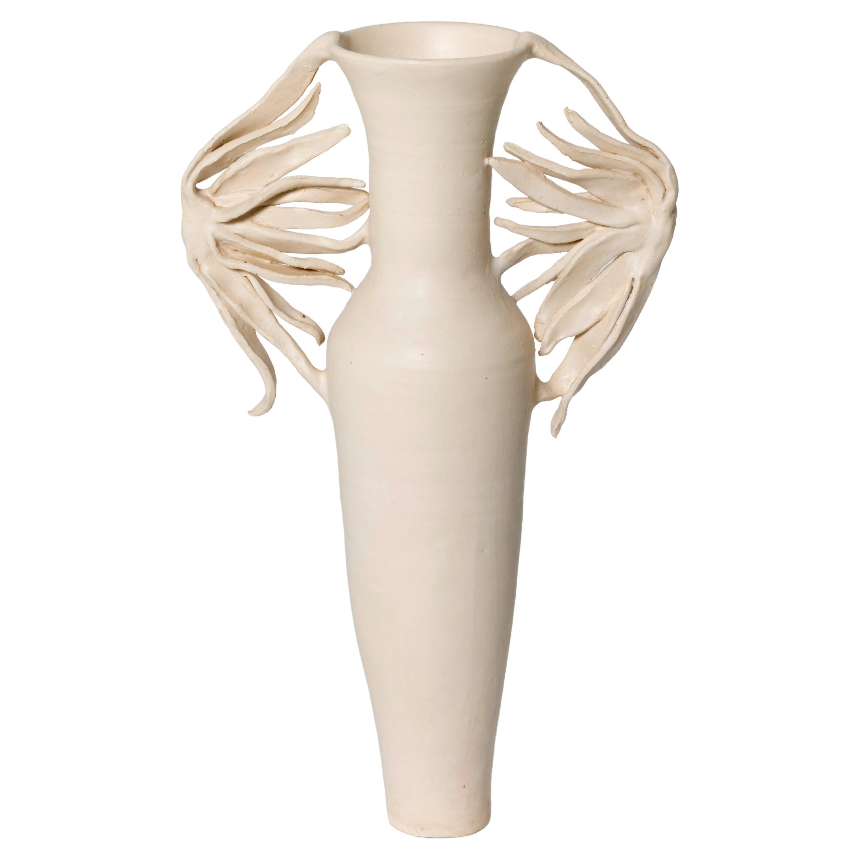 Vase contemporain en céramique, France