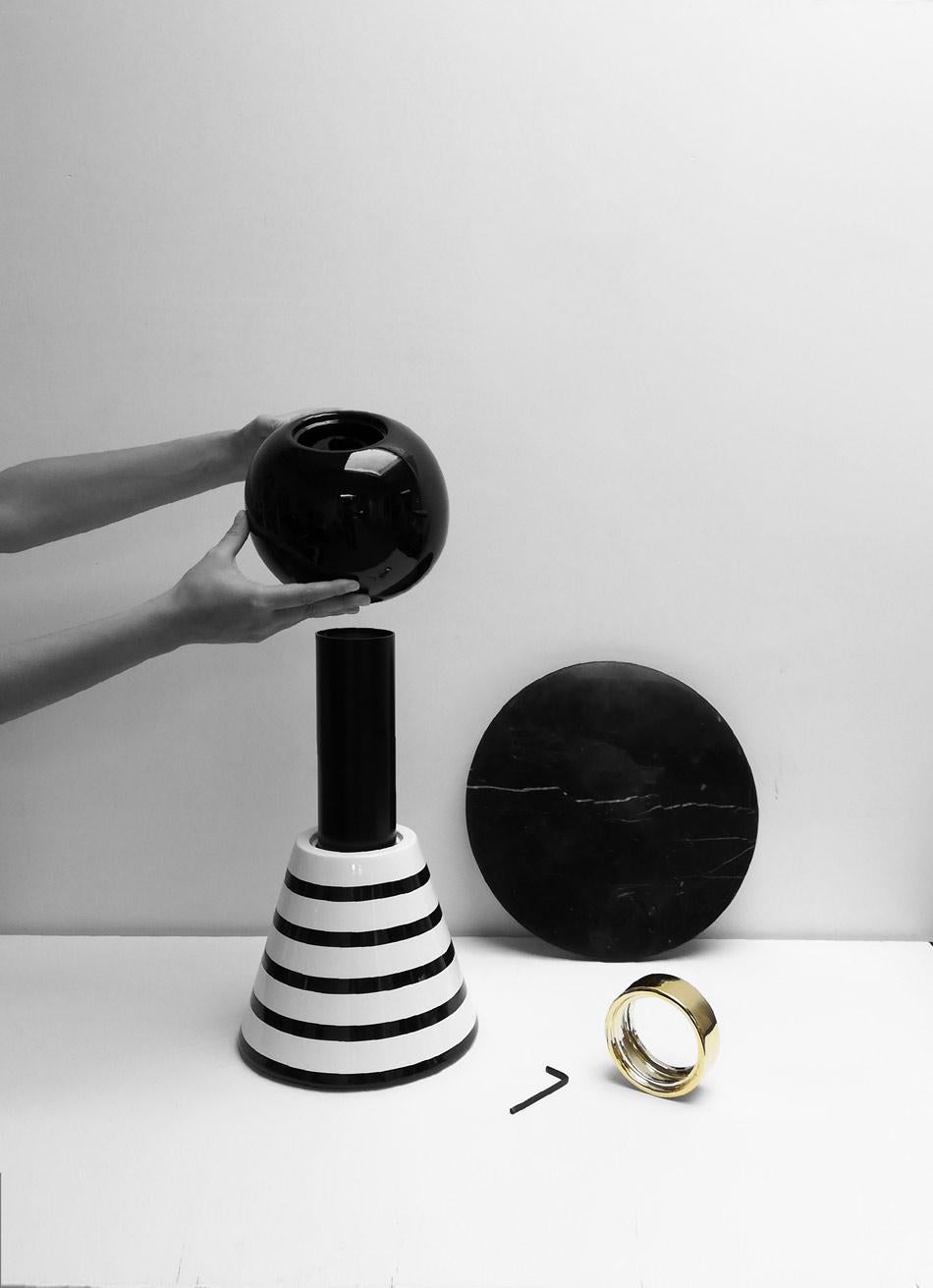 Contemporary Ceramic Vase, Modern Design 3