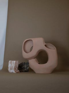 Contemporary Ceramic Vase, Modern Organic Handmade "Vase No_009" by AOAO