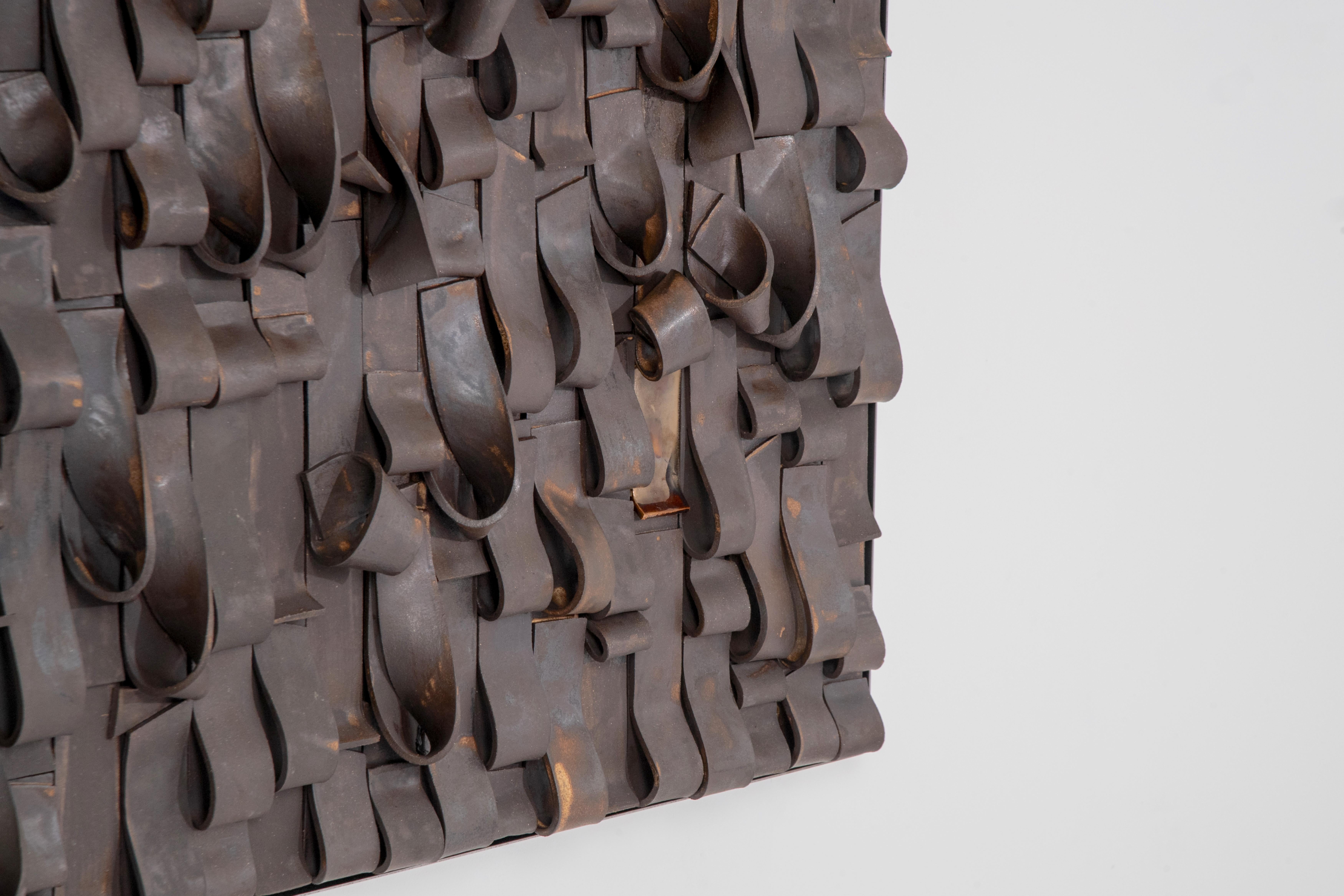 Panel mural de cerámica contemporánea de Clara Graziolino, Italia Cerámico en venta