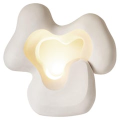 Contemporary Ceramic Wall Sconce Handmade Sculptural Light "Form no_008" by AOAO