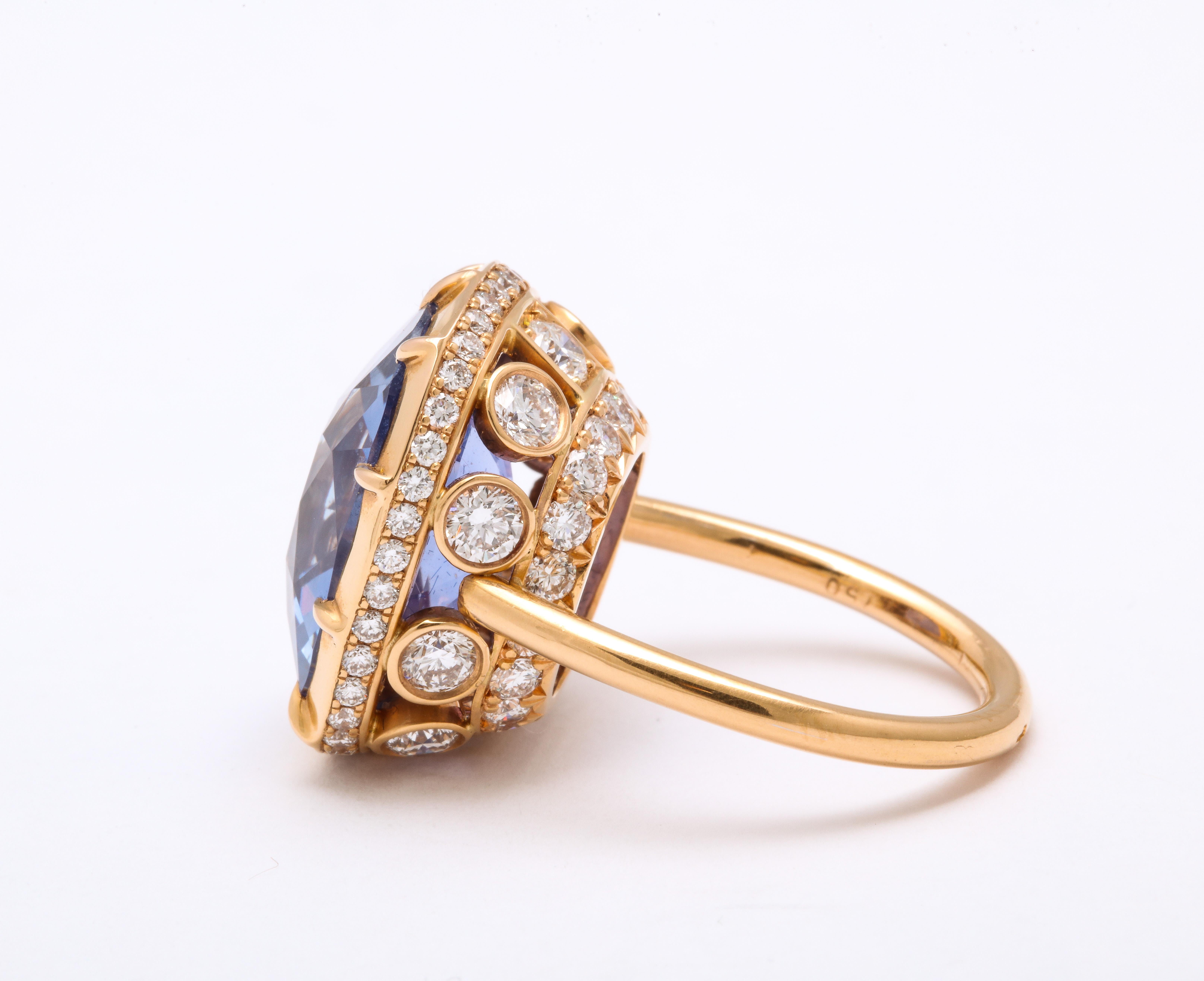 georgian sapphire ring