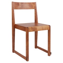 Contemporary Chair '01' by FRAMA, Warm Brown Birch