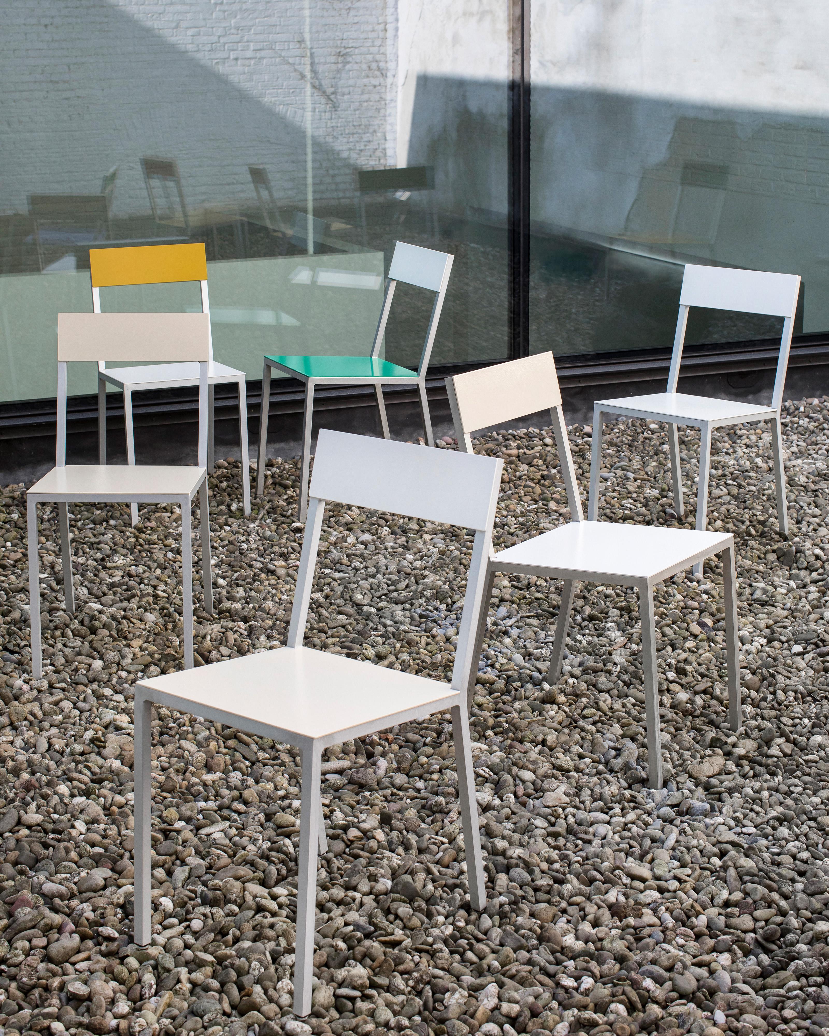 Contemporary Chair 'ALU' by Muller Van Severen x Valery Objetcs, Red + Curry en vente 8
