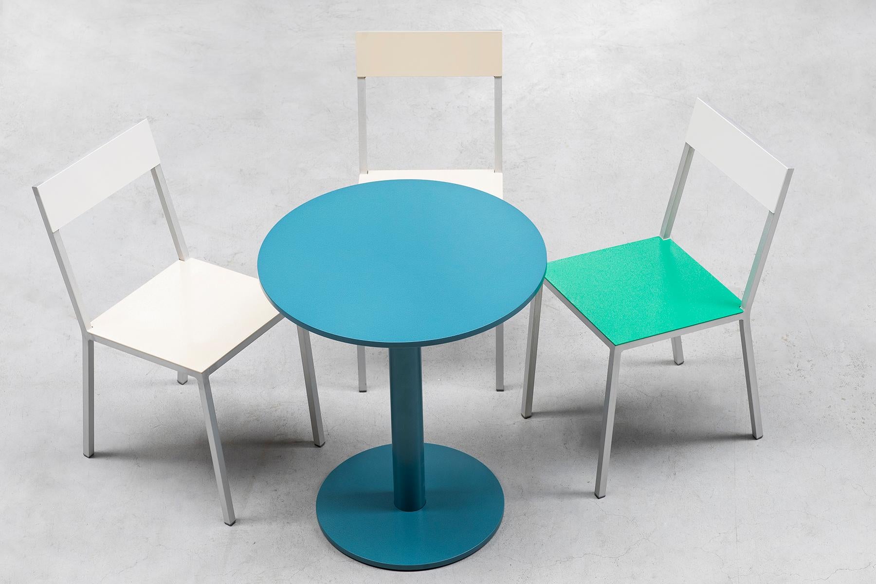 Contemporary Chair 'ALU' von Muller Van Severen x Valerie Objetcs, Rot + Curry im Angebot 11