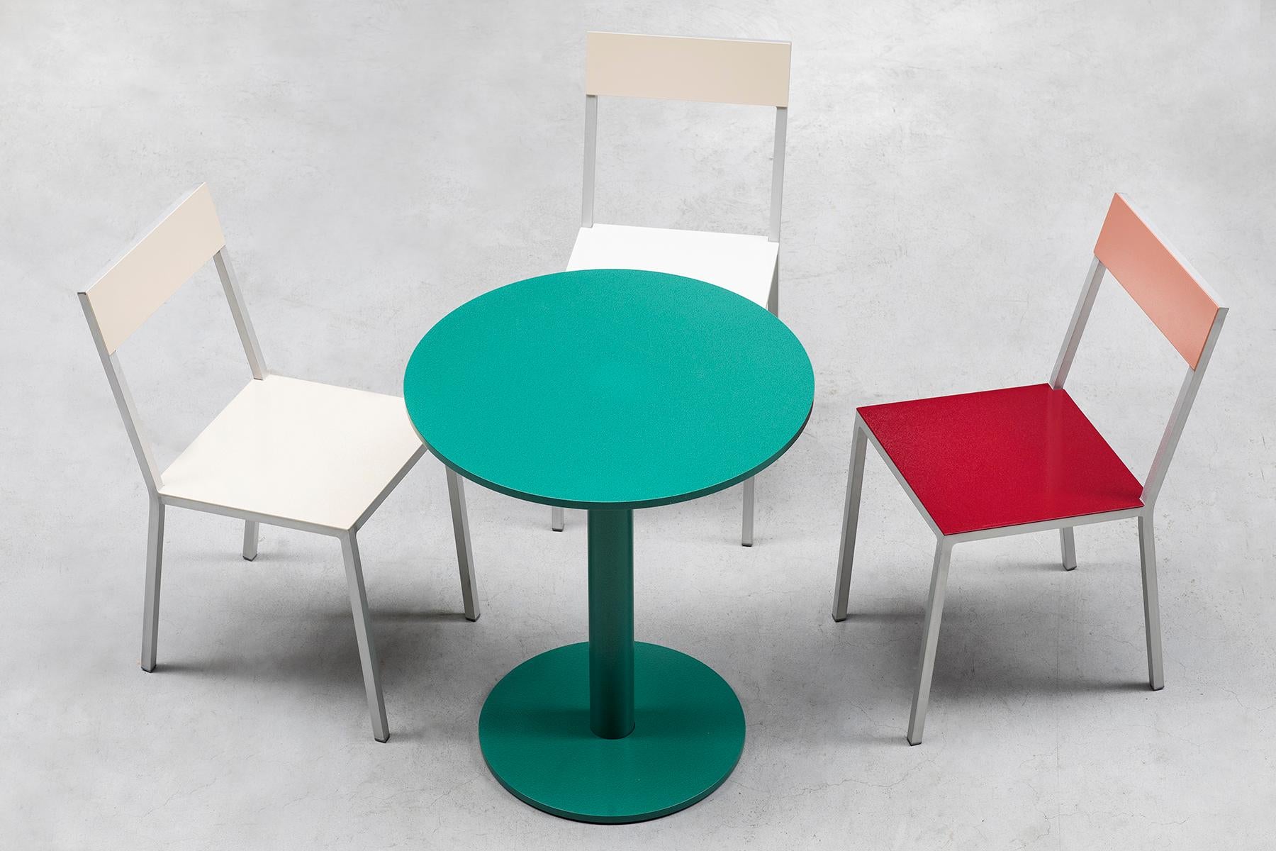Contemporary Chair 'ALU' von Muller Van Severen x Valerie Objetcs, Rot + Curry im Angebot 13