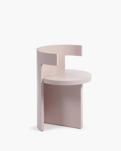 Contemporary Chair 'Boho' by Ann Demeulemeester, Lilac Beech (in stock)