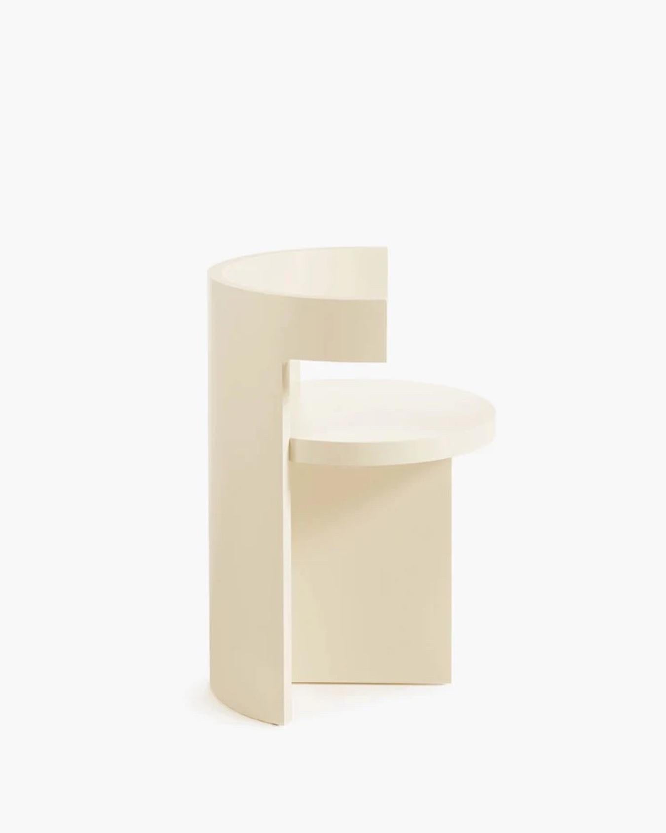 Sedia Contemporary 'Boho' di Ann Demeulemeester, White Beeche (in magazzino) in vendita 2