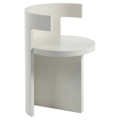 Contemporary Chair 'Boho' by Ann Demeulemeester, White Beech (in stock)
