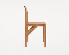Contemporary Chair 'Bracket' by Fredrik Gustav X FRAMA, Warm Brown Ash