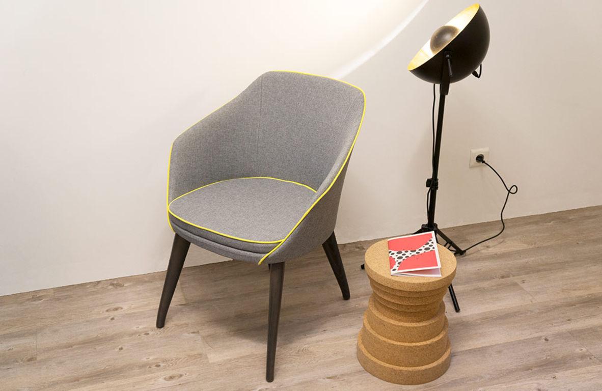 It's up to you! Le Point D does not like rules and standards so with this chair you have the power to choose the application! 
The willingness of the designers was putting the users at the core of the process - you can use it anywhere you want!