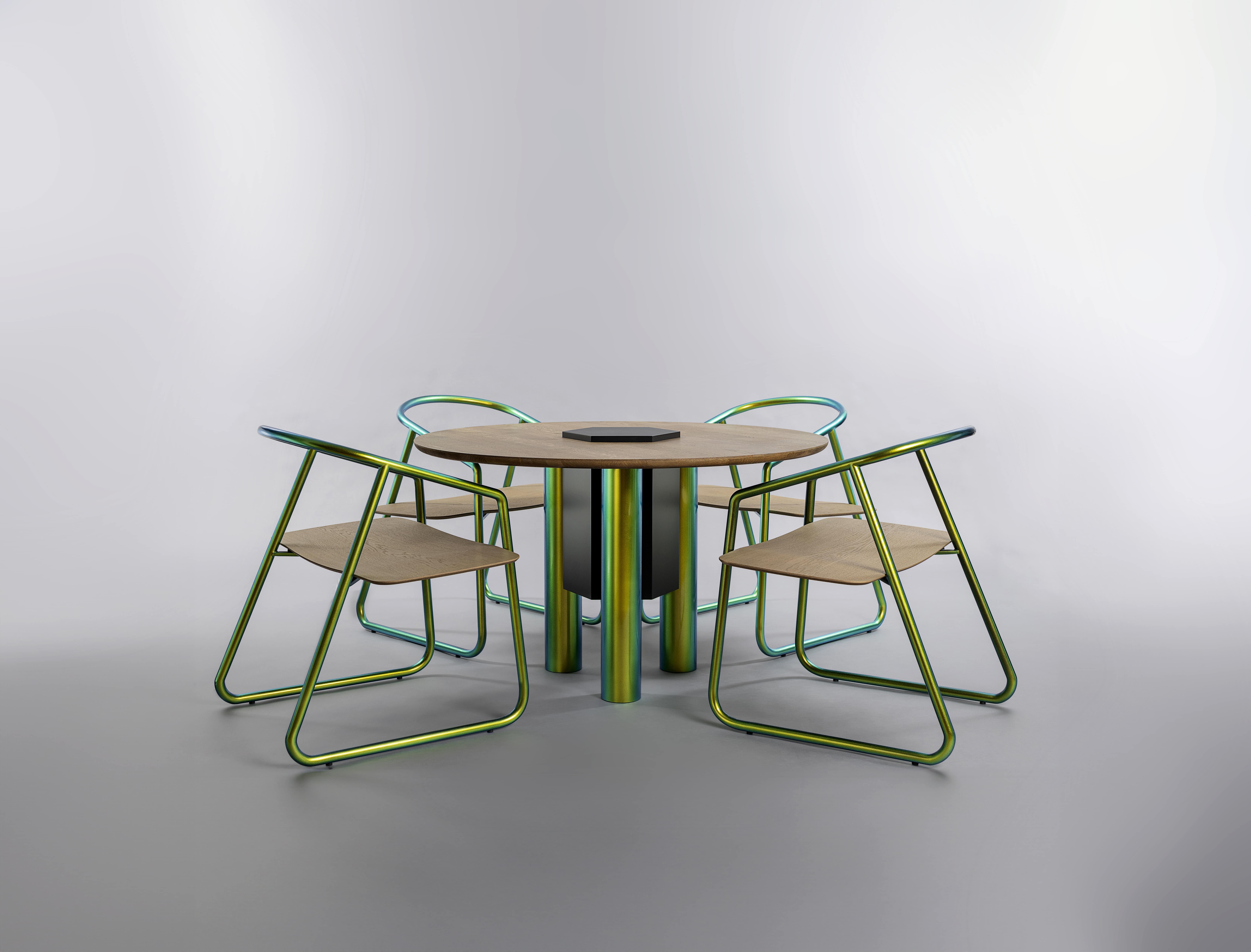Contemporary French contemporary chair by Ludovic Roth For Sale