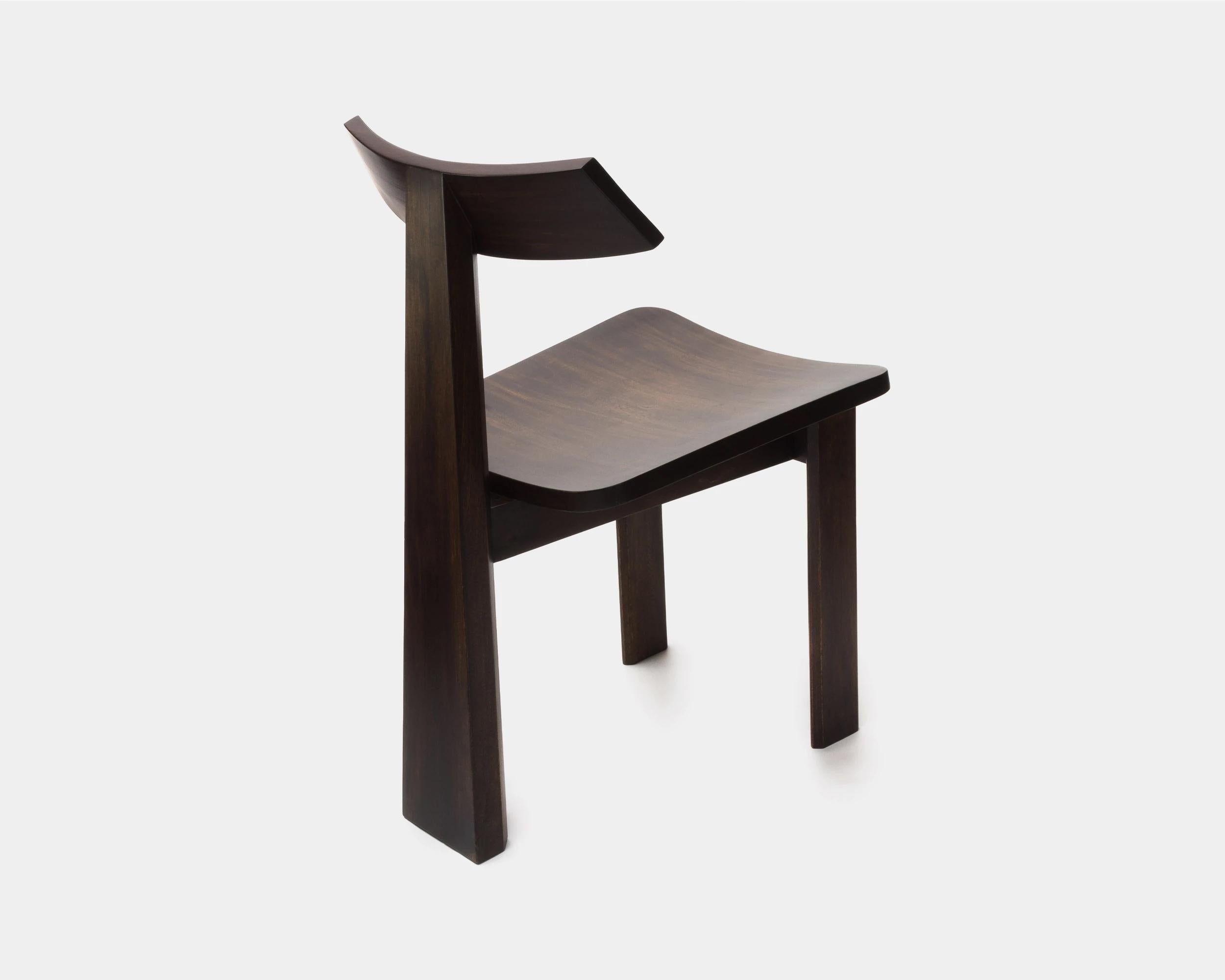 Dining chair DAGON by Camilo Andres Rodriguez Marquez (aka CarmWorks)

Solid oak or cedar / Burnt wood or natural

Each piece is made to order and hand crafted by the artist.

--
Camilo Andres Rodriguez Marquez is a Colombian born designer