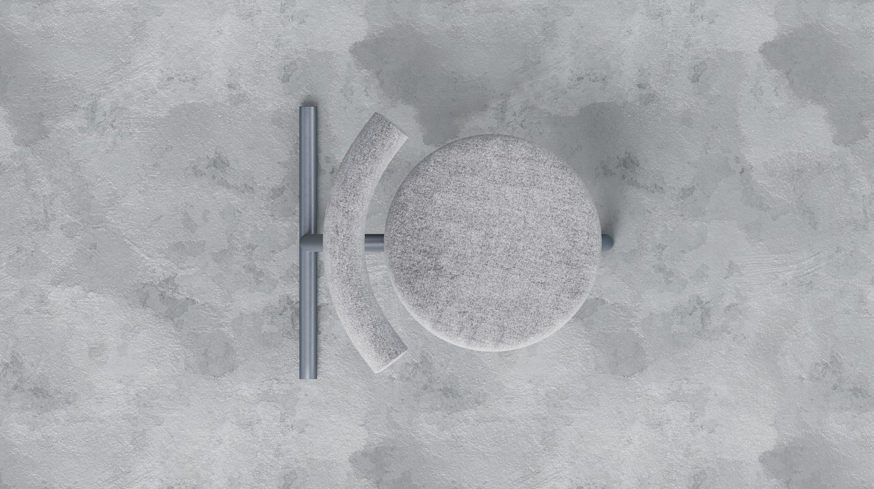 Silla contemporánea 'Eater Tapizada' by Oitoproducts en venta 5