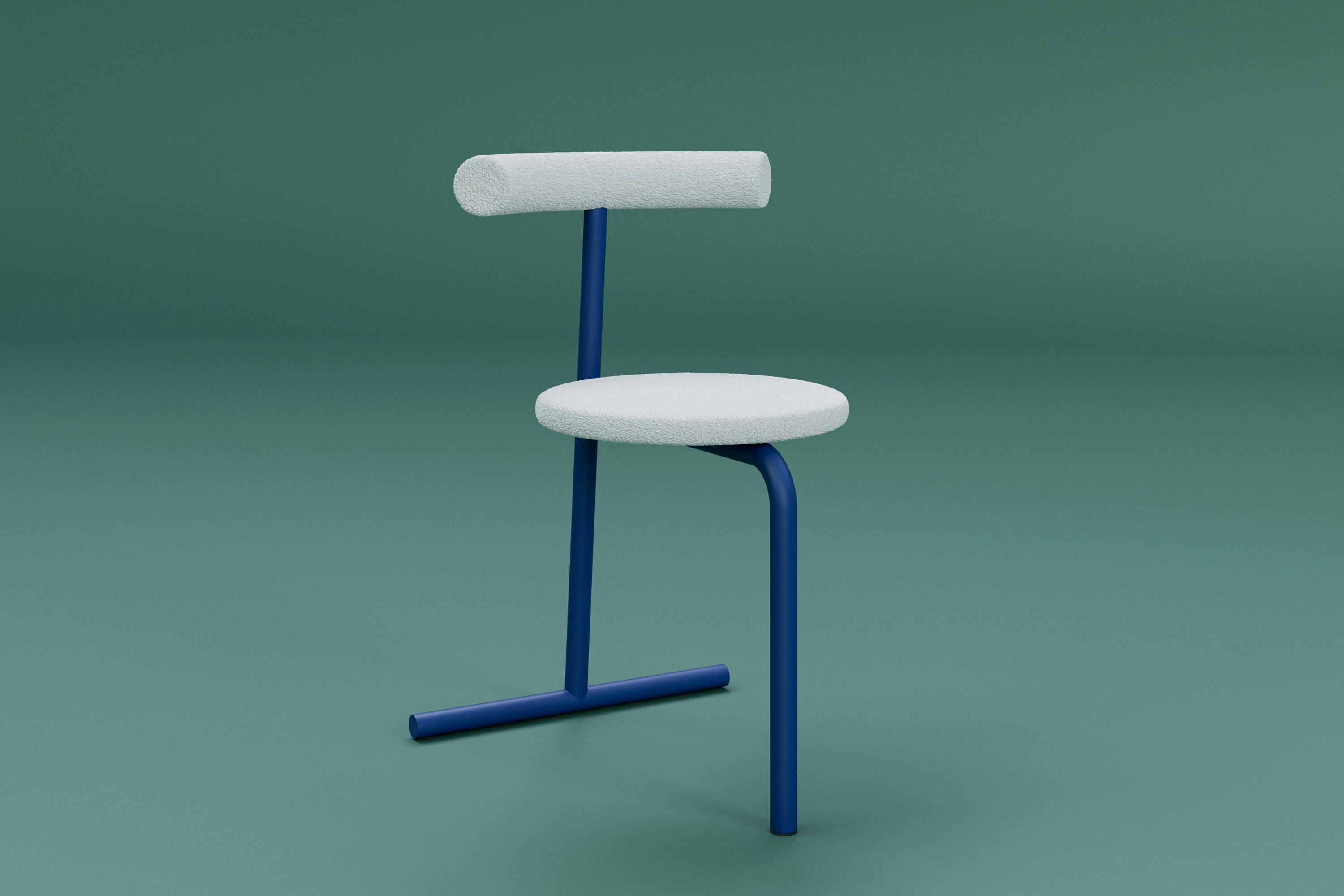 Silla contemporánea 'Eater Tapizada' by Oitoproducts en venta 6