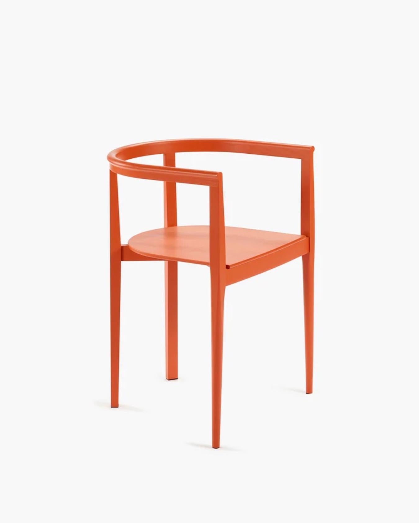 Contemporary Chair 'Elé' by Ann Demeulemeester, Beech Cream (in stock) For Sale 8
