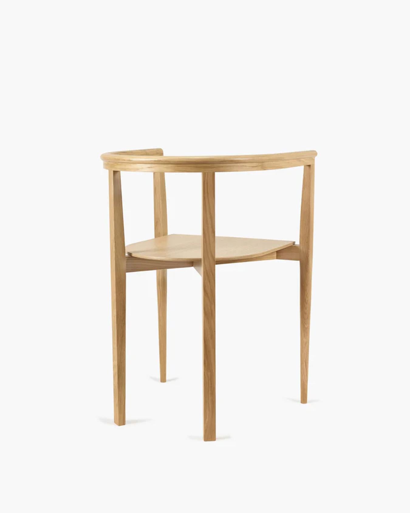 Contemporary Chair 'Elé' by Ann Demeulemeester, Beech Red (in stock) For Sale 6