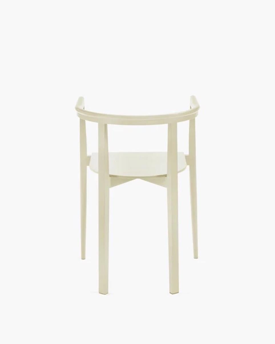 Contemporary Chair 'Elé' by Ann Demeulemeester, Beech Red (in stock) For Sale 4
