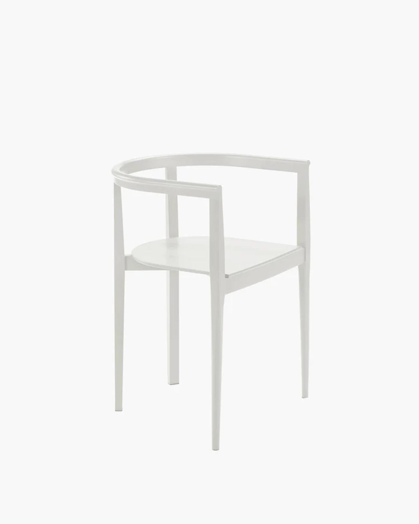 Dining Chair 'Elé' designed by Ann Demeulemeester for Serax. 

Solid Beech Wood
Stain: Off-White

The 'Elé' chair by Ann Demeulemeester is a timeless expression of understated elegance and minimalist design. Crafted with precision, this chair