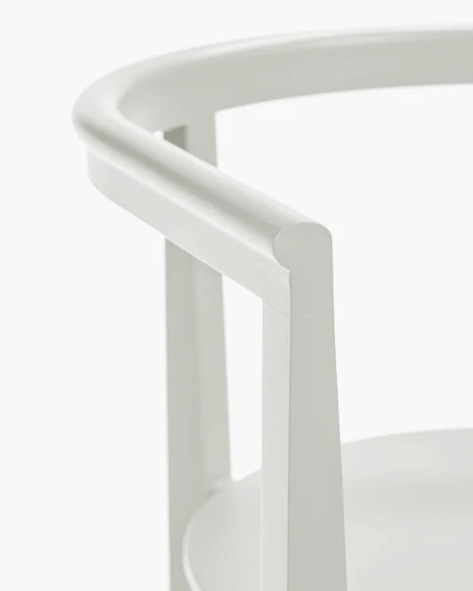 Contemporary Chair 'Elé' by Ann Demeulemeester, Beech White (in stock) For Sale 2