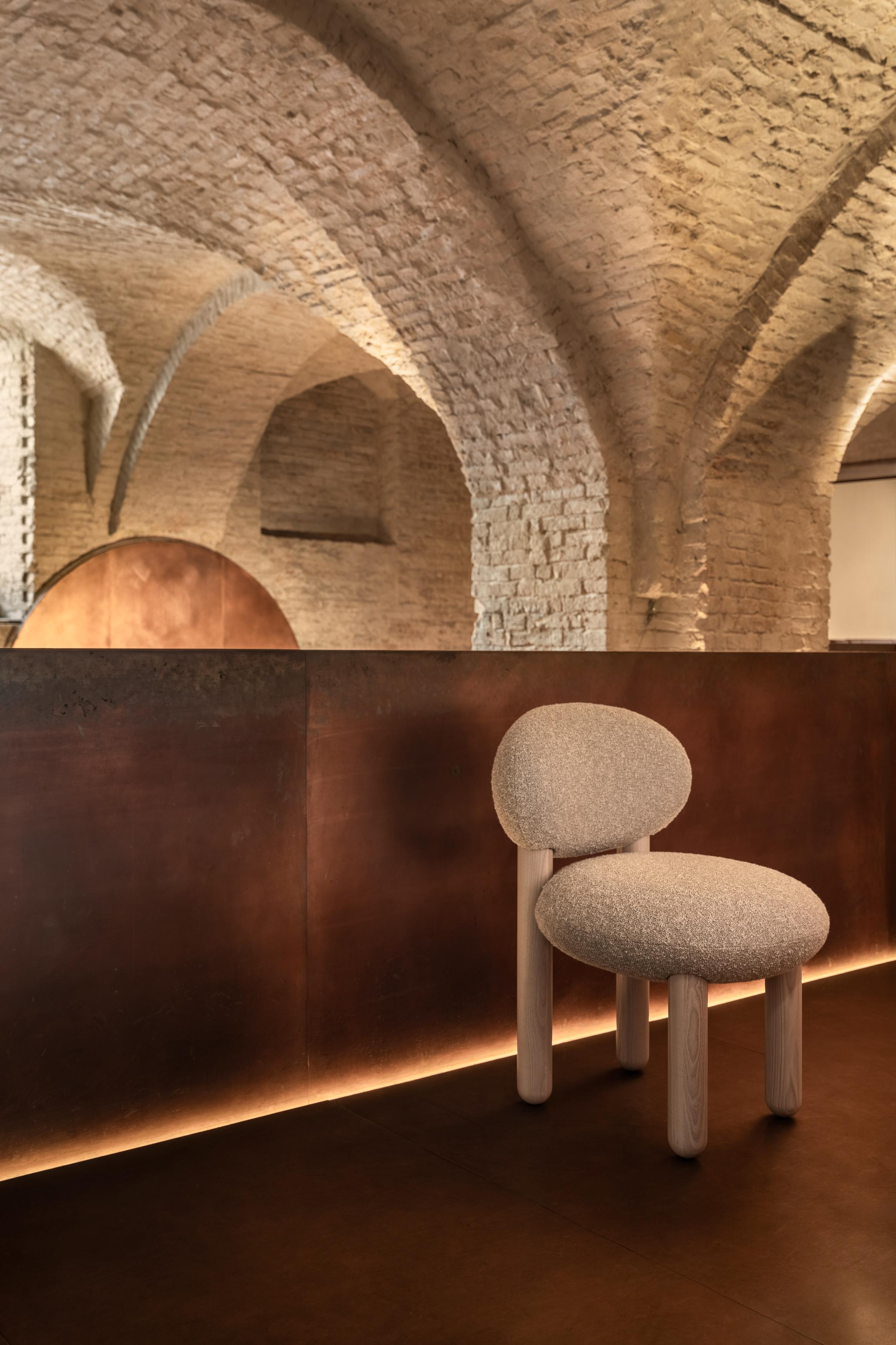 Contemporary Dining Chair 'Flock CS2' von Noom, Kvadrat Zero Fabric  im Angebot 3