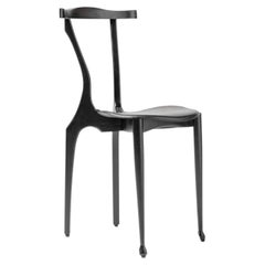 Contemporary chair 'Gaulinetta' by Oscar Tusquets x BD Barcelona, Black