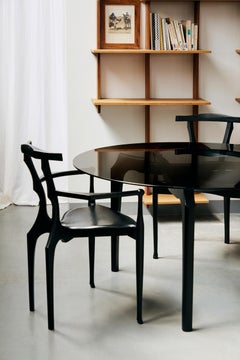 Contemporary chair 'Gaulino' by Oscar Tusquets x BD Barcelona, Natural