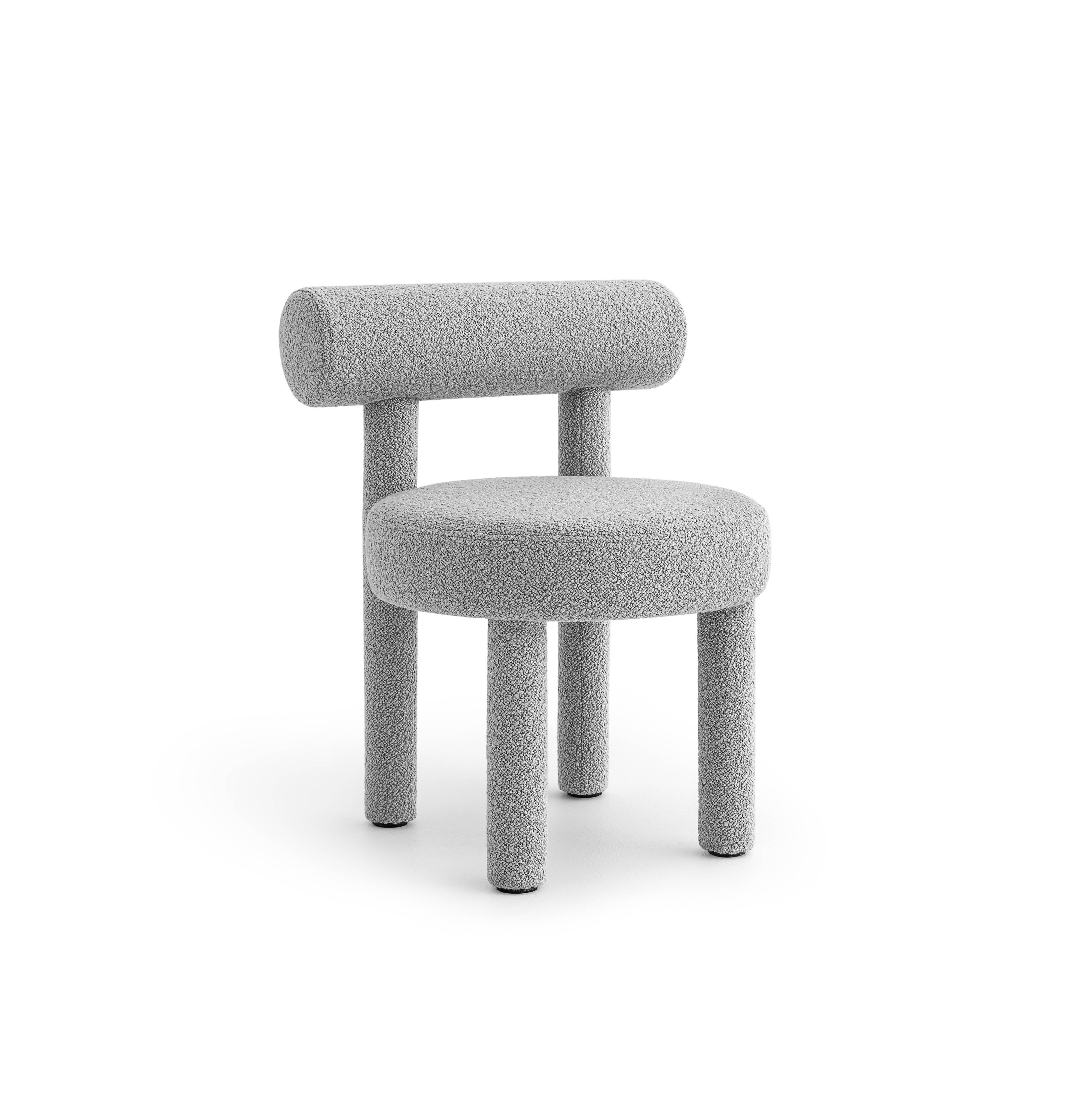 Organic Modern Contemporary Chair 'Gropius CS1' by Noom, Dedar, Karakorum 004 For Sale