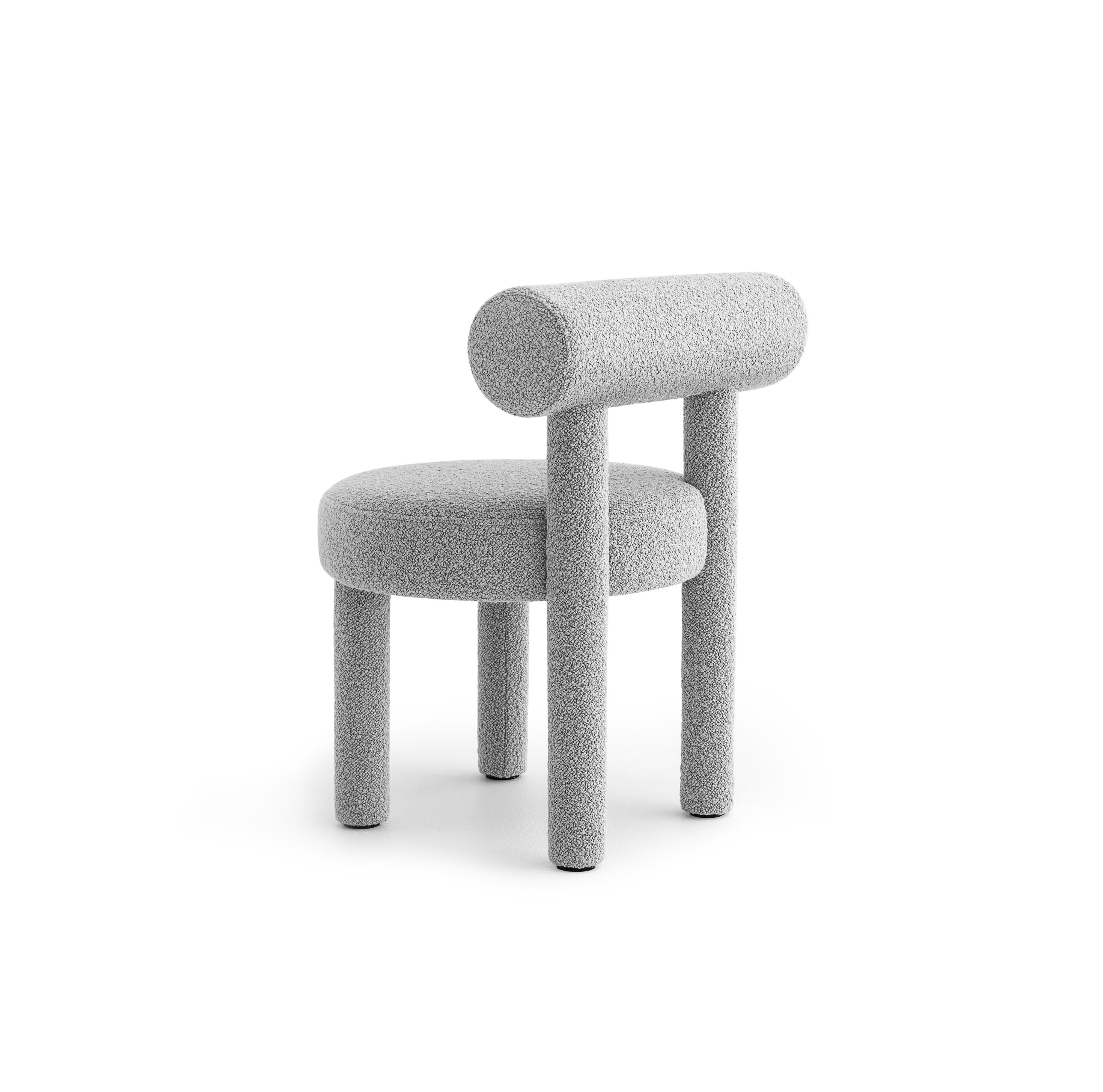 Contemporary Chair 'Gropius CS1' by Noom, Dedar, Karakorum 004 In New Condition For Sale In Paris, FR