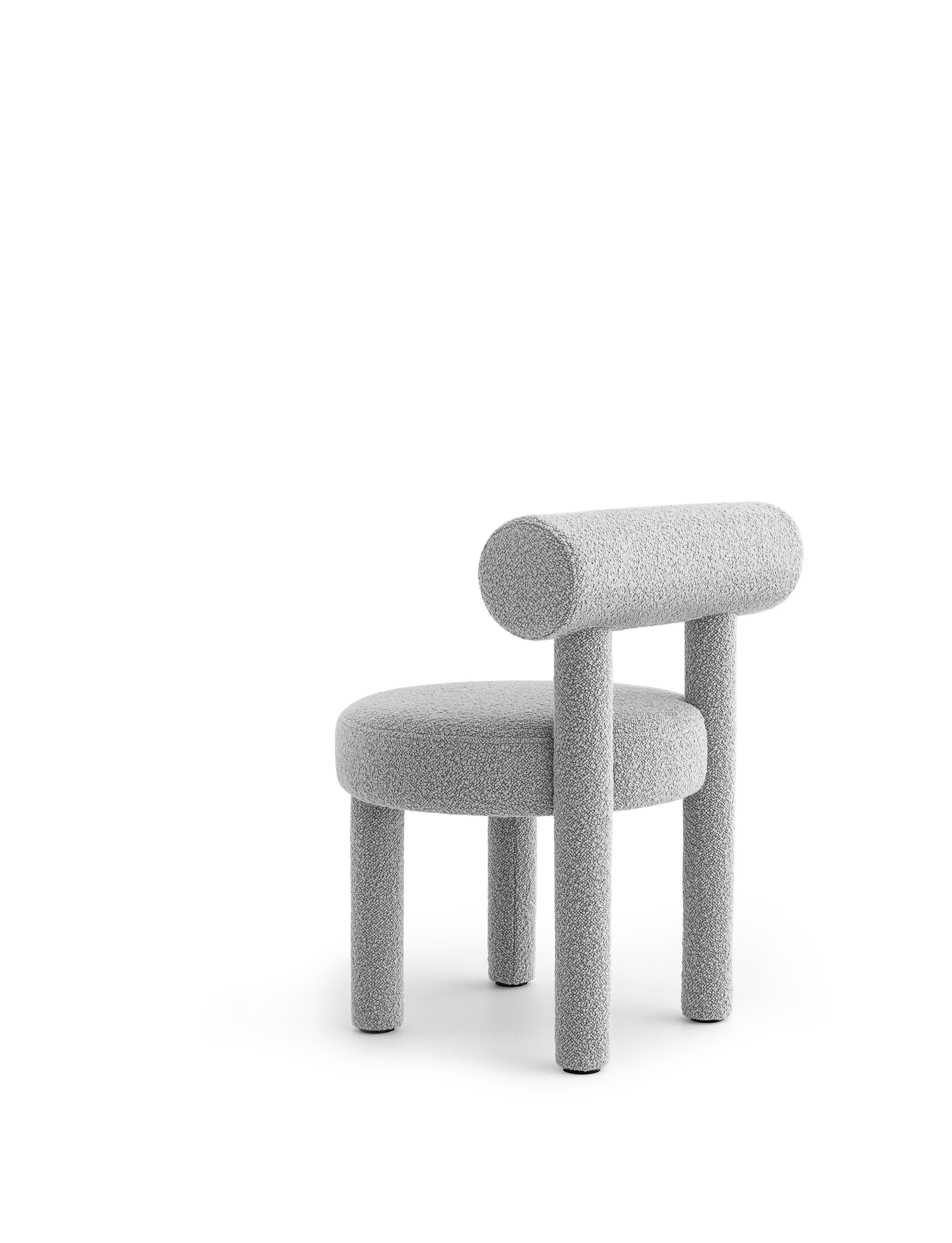 Wool Contemporary Chair 'Gropius CS1' by Noom, Dedar, Karakorum 004 For Sale