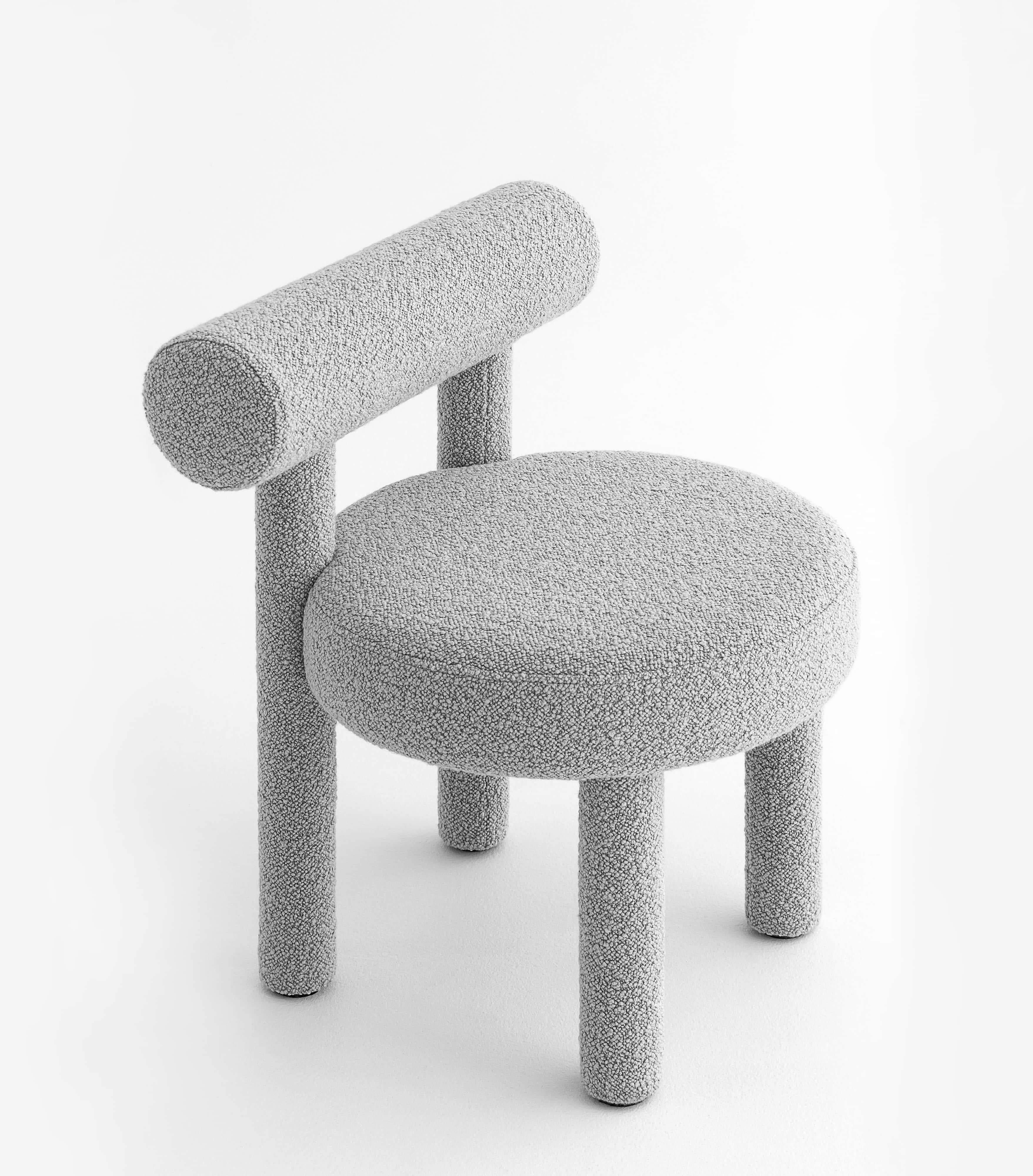 Contemporary Chair 'Gropius CS1' by Noom, Dedar, Karakorum 004 For Sale 6