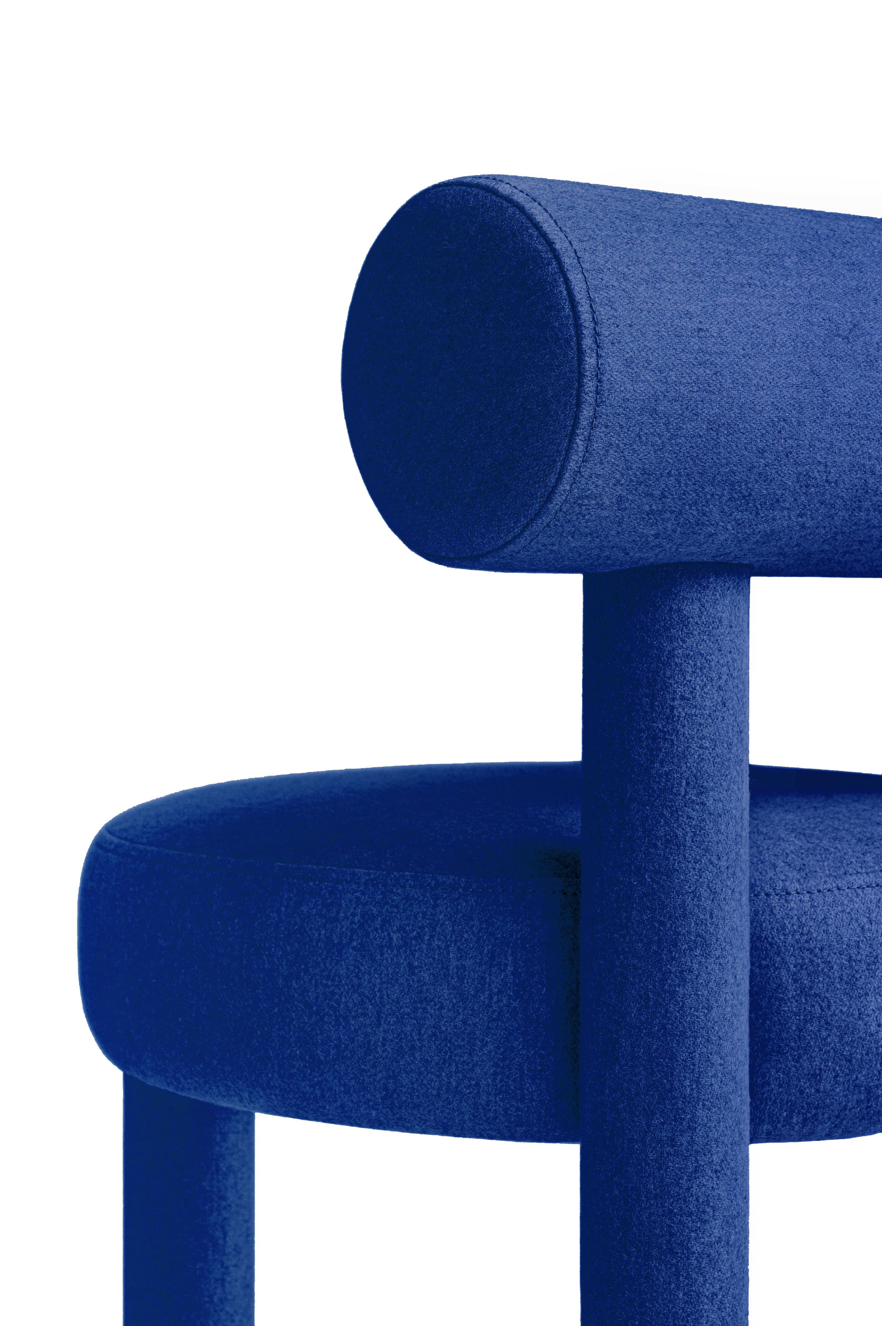 Contemporary Chair 'Gropius CS1' by Noom, Magic Velvet, 2225 For Sale 8