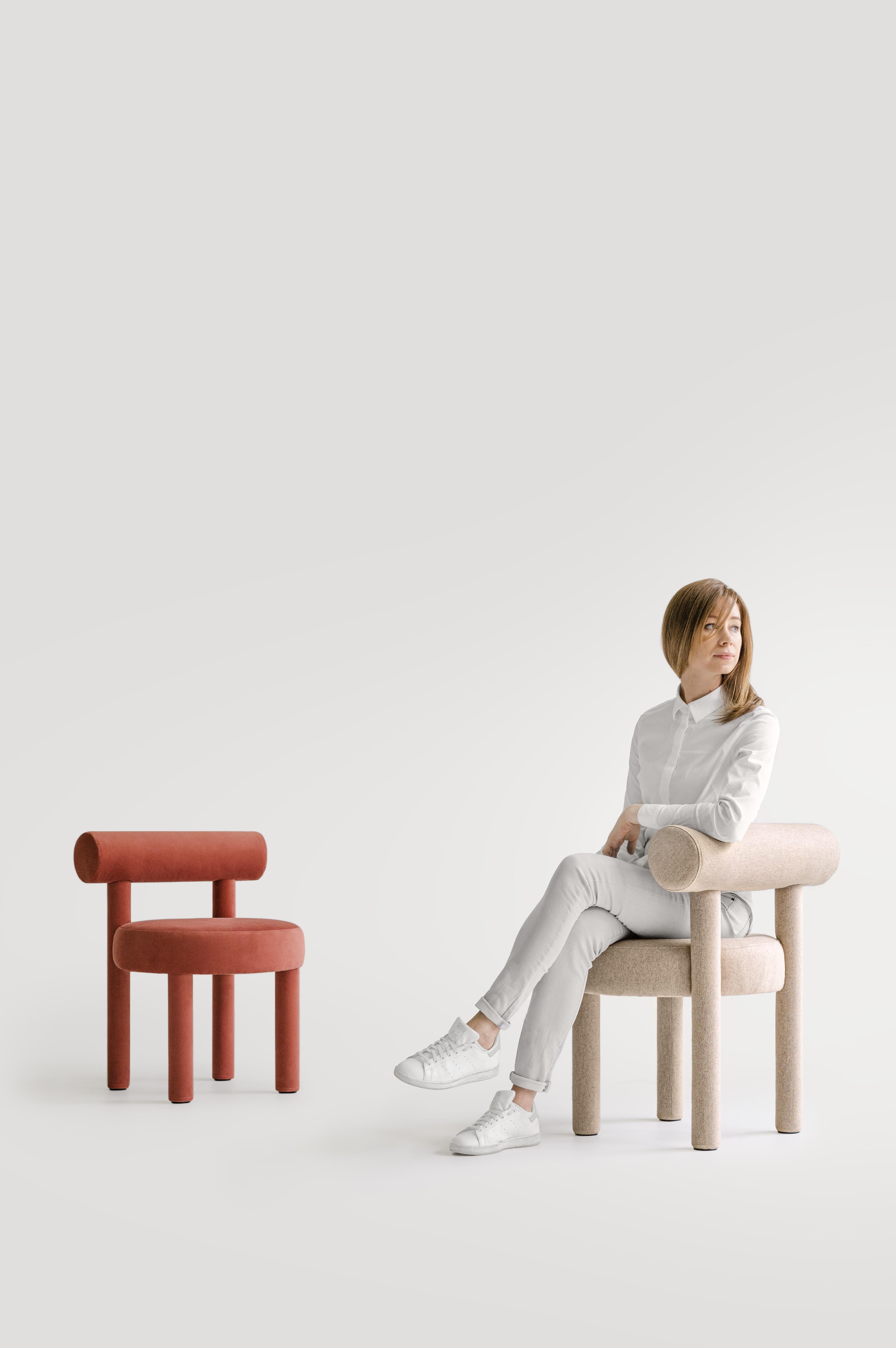 Contemporary Chair 'Gropius CS1' by Noom, Magic Velvet, 2225 For Sale 11
