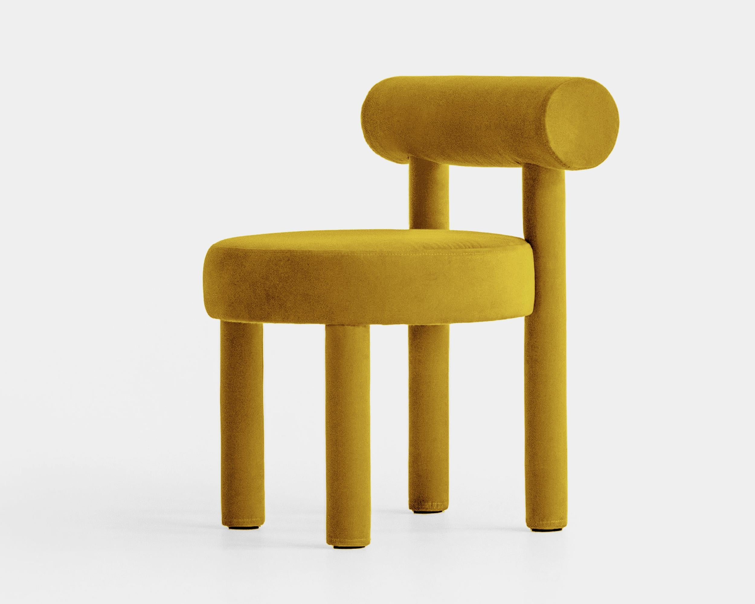 Contemporary Chair 'Gropius CS1' by Noom, Magic Velvet, 2233 For Sale 1