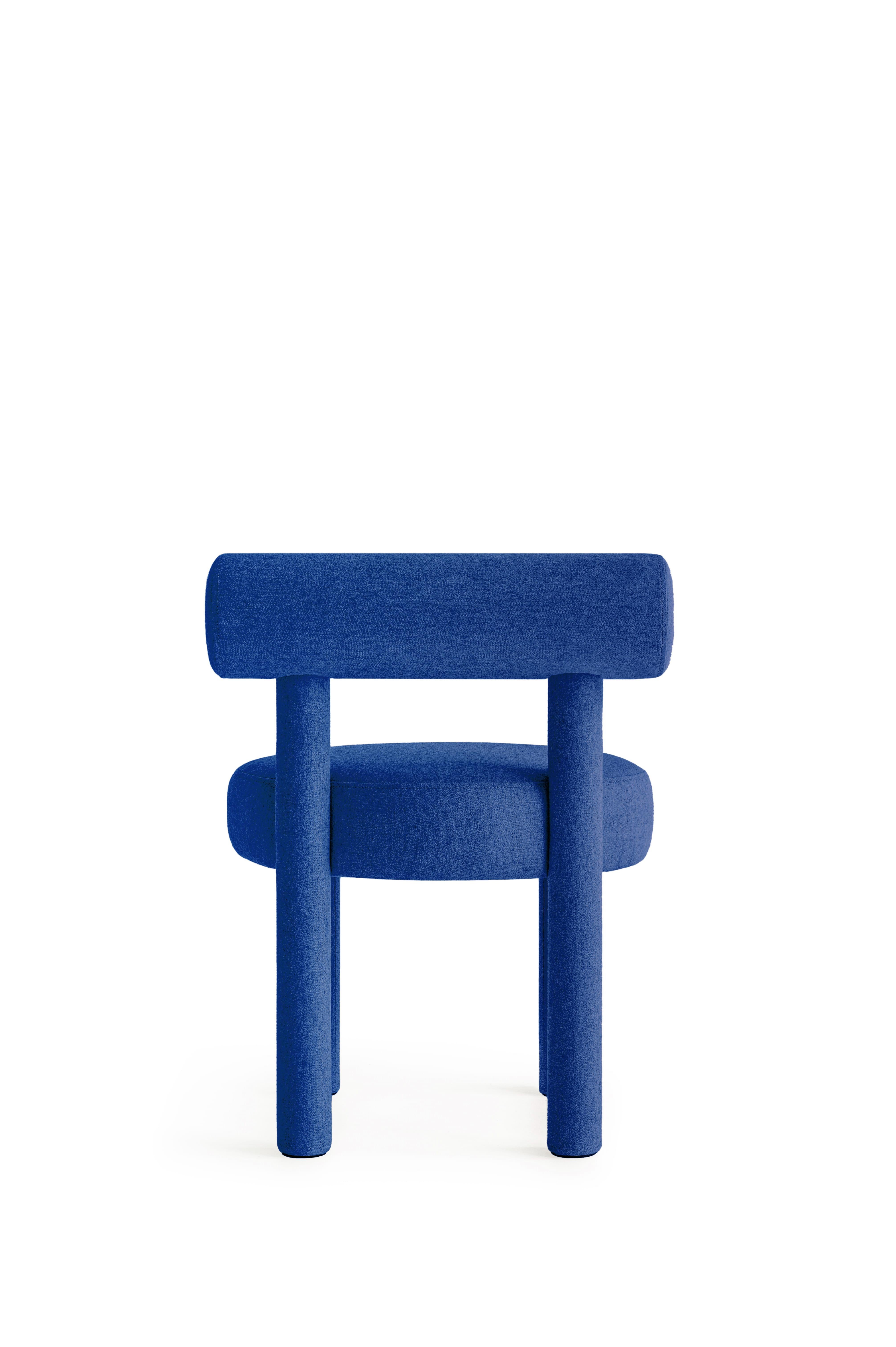 Contemporary Chair 'Gropius CS1' by Noom, Savoy Fr, Cobalt In New Condition For Sale In Paris, FR