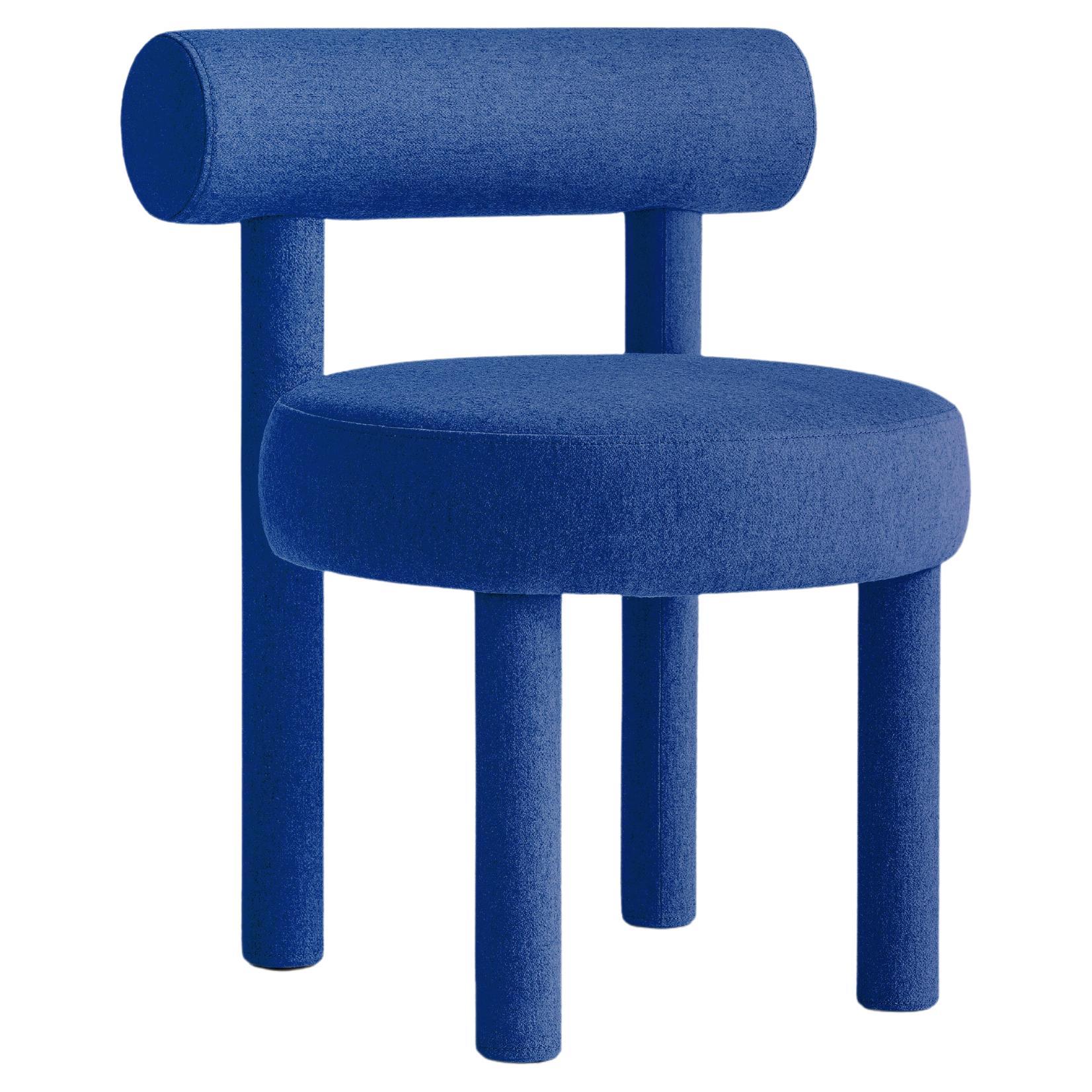 Contemporary Chair 'Gropius CS1' by Noom, Savoy Fr, Cobalt