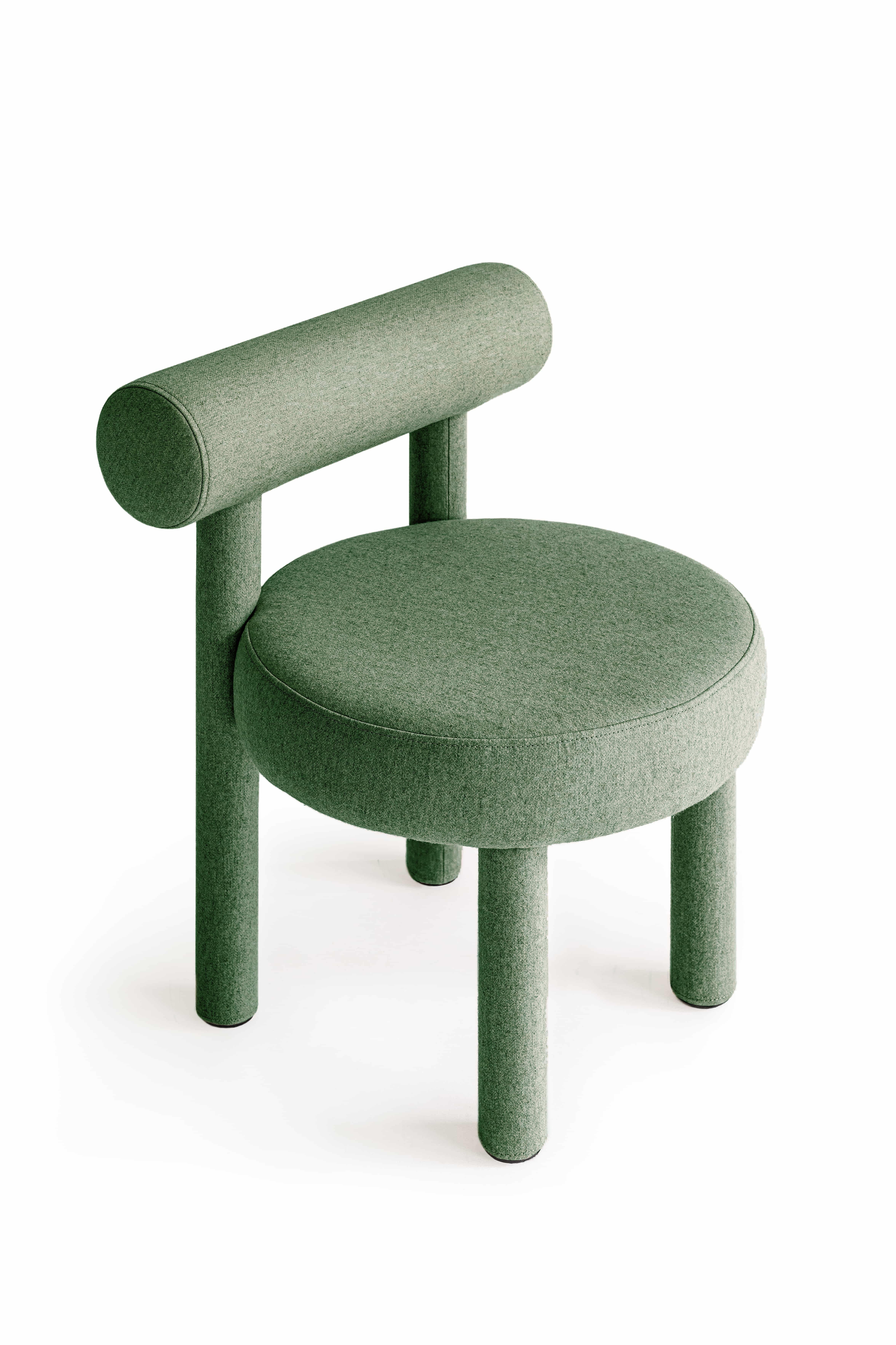 Chair Gropius CS1
Designer: Kateryna Sokolova

Model in the main picture : Collection - Wool, Color - Seagrass 64

Dimensions:
Height: 74 cm / 29,13 in
Width: 57 cm / 22,44 in
Depth: 57 cm / 22,44 in
Seat height: 47 cm / 18,11 in

New NOOM furniture